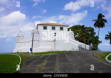 Forte de Nossa Senhora de Monte Serrat in Salvador de Bahia, Brasilien Stockfoto