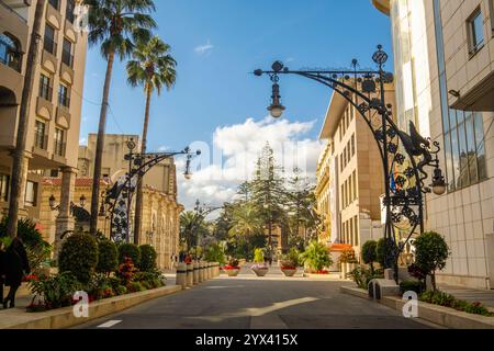 Wunderschöner Blick auf Ceuta, Spanien, Nordafrika Stockfoto