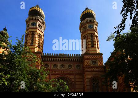 Synagoge, Budapest, Ungarn, Architektur, Tempel, große Synagoge, Jüdisch, sie ist größte Synagoge Europas Stockfoto