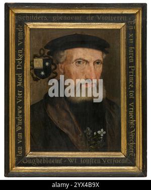 Der Maler Jan van Wueluwe, 1556. Stockfoto