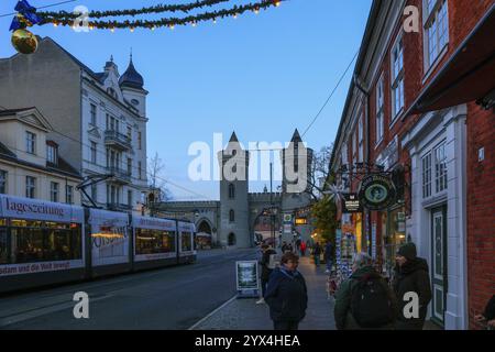 Nauener Tor, Friedrich-Ebert-Straße, Hollaendisches Viertel, Potsdam, Brandenburg, Deutschland, Europa Stockfoto