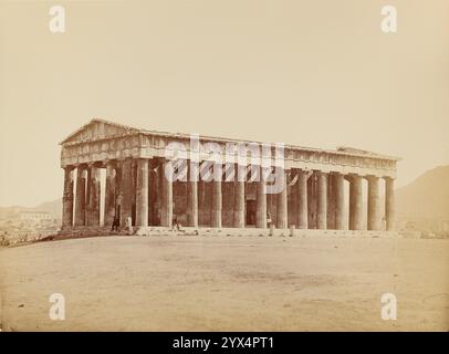 Hephaistion, Athen, 1870-1879. Stockfoto