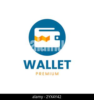 Wallet – Logo Für Das Symbol Für Online-Zahlungen Stock Vektor