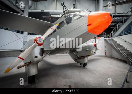 Muse de l'Air et de l'Espace Aroport de Paris-Le Bourget Interwar Hall Luft- und Raumfahrtmuseum Paris France DeHavilland DH.89 Dragon Rapide Stockfoto