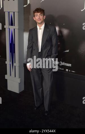 Kevin McHale bei der Premiere des Kinofilms Nosferatu - der Untote im TCL Chinese Theater. Los Angeles, 12.12.2024 *** Kevin McHale bei der Premiere des Films Nosferatu The Undead im TCL Chinese Theater Los Angeles, 12 12 2024 Foto:xD.xStarbuckx/xFuturexImagex nosferatu la 4320 Stockfoto