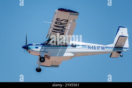 Helio H295 Courier JAARS auf der Oshkosh EAA 2024 Stockfoto