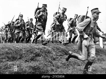 Hamburger SA-Männer während der Vorkriegsausbildung. [Automatisierte Übersetzung] Stockfoto