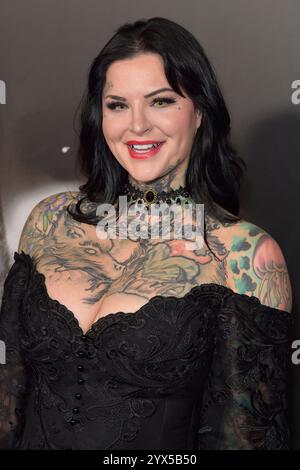 Heidi Lavon bei der Premiere des Kinofilms 'Nosferatu - der Untote' im TCL Chinese Theater. Los Angeles, 12.12.2024 Stockfoto