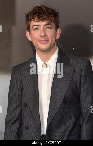 Kevin McHale bei der Premiere des Kinofilms 'Nosferatu - der Untote' im TCL Chinese Theater. Los Angeles, 12.12.2024 Stockfoto