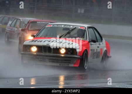 Howard Spooner, BMW 635i, Adrian Flux Trophy für MRL Historic Touring Car Challenge, ursprünglich für fünfzig Minuten Rennen mit optionalem Stockfoto