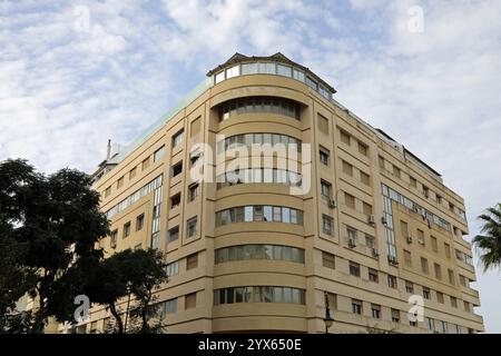 Gebäude im Stadtteil Ville Nouvelle von Tanger Stockfoto