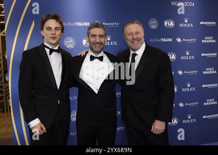 PIASTRI OSCAR, Porträt STELLA ANDREA BROWN Zak, McLaren Racing, FIA Formel 1, Porträt während der FIA Awards 2024, am 13. Dezember 2024 in der BK Arena in Kigali, Ruanda Stockfoto