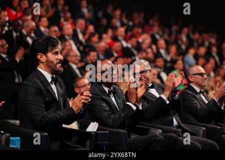 Kigali, Ruanda. Dezember 2024. KAGAME Paul, Präsident Ruandas, Porträt während der FIA Awards 2024 am 13. Dezember 2024 in der BK Arena in Kigali, Ruanda - Foto André Ferreira/DPPI Credit: DPPI Media/Alamy Live News Stockfoto