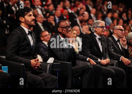 KAGAME Paul, Präsident Ruandas, Porträt während der FIA Awards 2024 am 13. Dezember 2024 in der BK Arena in Kigali, Ruanda Stockfoto