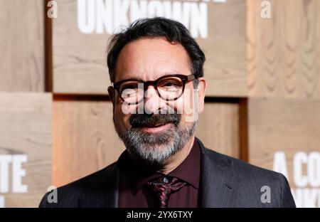 New York, Usa. Dezember 2024. James Mangold kommt auf dem roten Teppich bei der Premiere von Searchlight Pictures „A Complete Unknown“ am Freitag, den 13. Dezember 2024 in New York City. Foto: John Angelillo/UPI Credit: UPI/Alamy Live News Stockfoto
