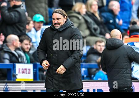 Deepdale, Preston, Großbritannien. Dezember 2024. EFL Championship Football, Preston North End gegen Leeds United; Manager von Leeds United Daniel Farke Credit: Action Plus Sports/Alamy Live News Stockfoto