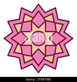 Islamisches Muster – hochwertige geometrische, dekorative und nahtlose Designs für Kunst, Architektur und Inneneinrichtung Stock Vektor