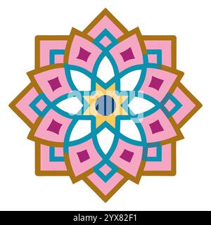 Islamisches Muster – hochwertige geometrische, dekorative und nahtlose Designs für Kunst, Architektur und Inneneinrichtung Stock Vektor