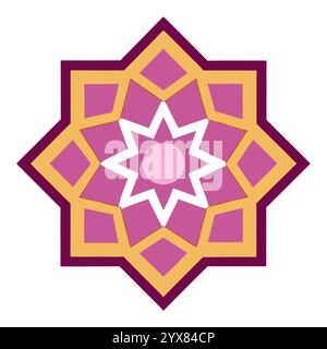 Islamisches Muster – hochwertige geometrische, dekorative und nahtlose Designs für Kunst, Architektur und Inneneinrichtung Stock Vektor