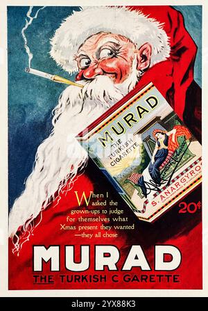 1919 Murad Zigaretten Ad Stockfoto