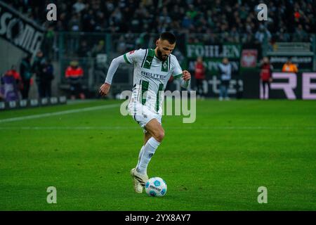 Franck Honorat (Borussia Mönchengladbach, #09) VfL Borussia Mönchengladbach vs. SV Holstein Kiel, Fussball, 1. Bundesliga, 14. Spieltag, Saison 2024/2025, 14.12.2024 Foto: Eibner-Pressefoto/ Justin Derondeau DFL-VORSCHRIFTEN VERBIETEN JEDE VERWENDUNG VON FOTOGRAFIEN ALS BILDSEQUENZEN UND/ODER QUASI-VIDEO Stockfoto