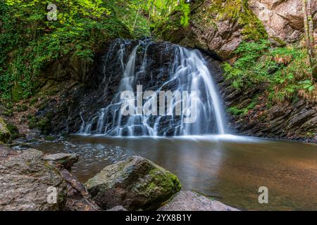 Fairy Glen, Rosemarkie, Black Isle, Schottland, Großbritannien Stockfoto