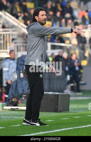 Stadio Benito Stirpe, Frosinone, Italien. Dezember 2024. Serie B Football; Frosinone gegen Sassuolo; Fabio Grosso Cheftrainer des US-amerikanischen Sassuolo Credit: Action Plus Sports/Alamy Live News Stockfoto