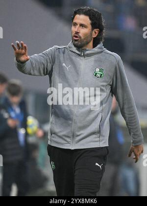 Stadio Benito Stirpe, Frosinone, Italien. Dezember 2024. Serie B Football; Frosinone gegen Sassuolo; Fabio Grosso Cheftrainer des US-amerikanischen Sassuolo Credit: Action Plus Sports/Alamy Live News Stockfoto