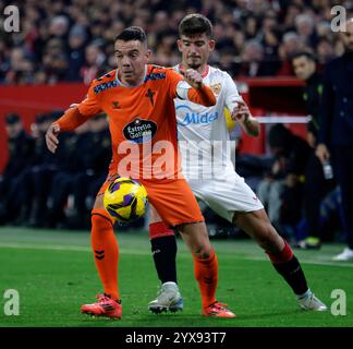 Spanisches La Liga EA Sports Fussballspiel Sevilla gegen Celta im Ramon Sanchez Pizjuan Stadium in Sevilla, Spanien. , . JORNA16 Liga EA SPORTS ESTADIO SANCHEZ PIZJUAN Foto manuel gomezSevilla vs Celta 900/Cordon PRESS Credit: CORDON PRESS/Alamy Live News Stockfoto