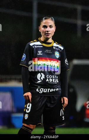 Zubieta, Gipuzkoa, Spanien - 14. Dezember 2024: Porträt von Nina Richard in Real Sociedad Women vs Costa Adeje Teneriffa Women Match, Teil der spanischen Liga F, in Zubieta Z1. Quelle: Rubén Gil/Alamy Live News. Stockfoto