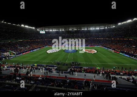 Doha, Katar. Dezember 2024. Allgemeine Ansicht des Stadions 974 vor dem Fußball-Spiel des FIFA Challenger Cup und des FIFA Intercontinental Cup zwischen dem mexikanischen Pachuca und dem ägyptischen Al-Ahly im Stadion 974 in Doha, Katar, am 14. Dezember, 2024. Foto: Ahmed Alsaidi/DiaEsportivo/Alamy Live News Credit: DiaEsportivo/Alamy Live News Stockfoto