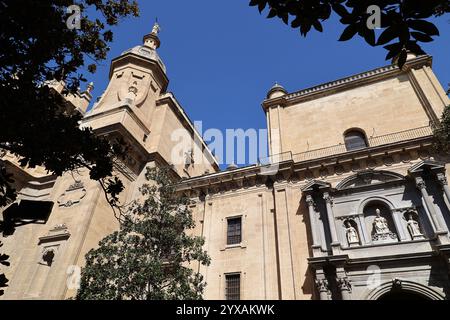 Pfarrkirche des Tabernakels - Iglesia Parroquial del Sagrario - von Granada, Andalusien, Spanien Stockfoto