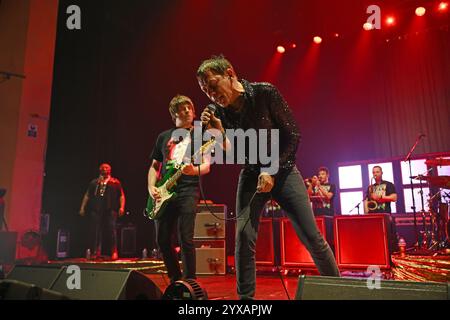 UK. Dezember 2024. LONDON, ENGLAND – 14. DEZEMBER: Paul Banks und Rick Witter von Shed Seven traten am 14. Dezember 2024 in London auf. CAP/MAR © MAR/Capital Pictures Credit: Capital Pictures/Alamy Live News Stockfoto