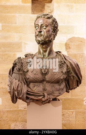 Florenz, Italien, 6. Januar 2024: Cosimo I. Benvenuto Cellini Stockfoto