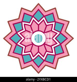Islamisches Muster – hochwertige geometrische, dekorative und nahtlose Designs für Kunst, Architektur und Inneneinrichtung, islamisches Buchcover. Stock Vektor