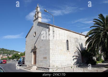 Kapelle unserer Lieben Frau von Gesundheit in Vela Luka, Insel Korcula, Kroatien Stockfoto