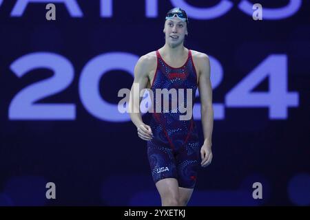 Budapest, Ungheria. Dezember 2024. Bei der Meisterschaft 25m Budapest 2024, 13. Dezember (Foto: Gian Mattia D'Alberto /LaPresse) Credit: LaPresse/Alamy Live News Stockfoto