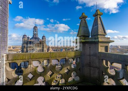 Blick von der St. John's Cathedral in den Bosch, Niederlande Stockfoto