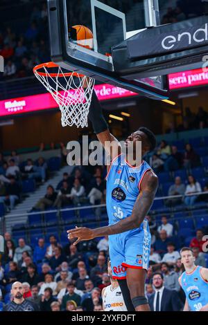 Madrid, Spanien. Dezember 2024. Dezember 2024; Wizink Center; Liga Endesa; ACB; Real Madrid vs Rio Breogan; ACB Liga Endesa Real Madrid - Rio Breogan 900/Cordon Press Credit: CORDON PRESS/Alamy Live News Stockfoto