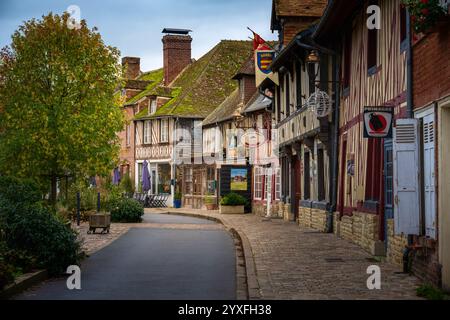 Beuvron en Auge, Normandie, Frankreich, Stockfoto