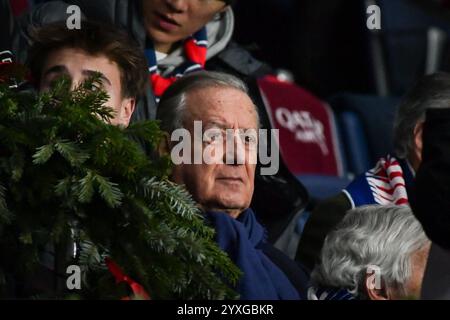 Paris, Frankreich. Dezember 2024. Charles Villeneuve nimmt am 15. Dezember 2024 im Parc des Princes-Stadion in Paris beim französischen L1-Fußballspiel zwischen Paris Saint-Germain und Olympique Lyonnais Teil. Foto: Firas Abdullah/ABACAPRESS. COM Credit: Abaca Press/Alamy Live News Stockfoto