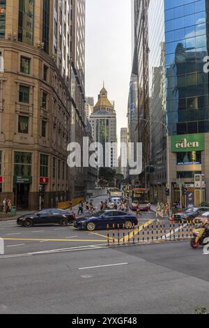 Wolkenkratzer, Robinson Road, Stadtzentrum, Singapur, Asien Stockfoto