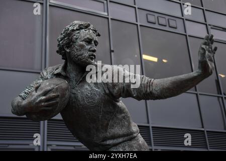 European Challenge Cup Scarlets / Black Lion Parc y Scarlets 15. Dezember 2024 Stockfoto