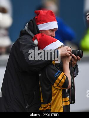 European Challenge Cup Scarlets / Black Lion Parc y Scarlets 15. Dezember 2024 Stockfoto