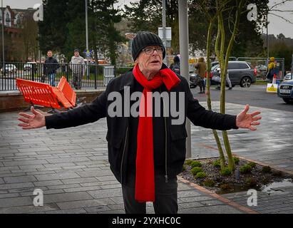 Veteranenjournalistin und Bürgerrechtlerin Eamonn McCann. Foto: George Sweeney/Alamy Stock Photo Stockfoto