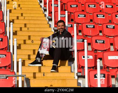 Tiernan Lynch, Manager des Derry City Football Club, Derry, Nordirland. Foto: George Sweeney/Alamy Stock Photo Stockfoto