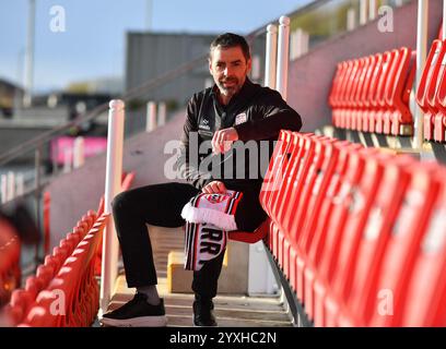 Tiernan Lynch, Manager des Derry City Football Club, Derry, Nordirland. Foto: George Sweeney/Alamy Stock Photo Stockfoto