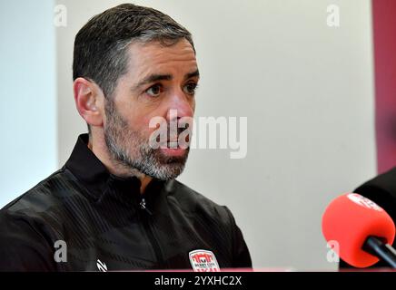 Tiernan Lynch, Manager des Derry City Football Club, Derry, Nordirland. Foto: George Sweeney/Alamy Stock Photo Stockfoto