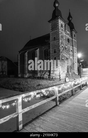 weihnachtsfeier auf dem Schloss raesfeld Stockfoto