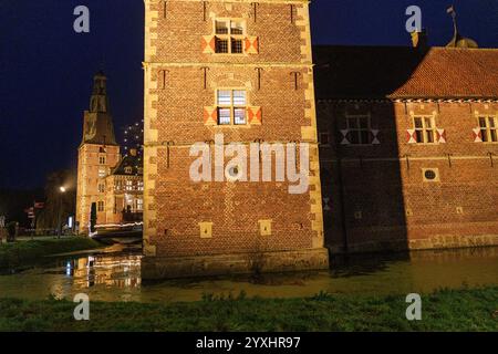 weihnachtsfeier auf dem Schloss raesfeld Stockfoto